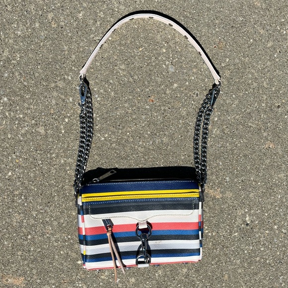 REBECCA MINKOFF — M.A.C. Crossbody Clutch (Multicolor) — Adjustable Chain Strap - Picture 1 of 11